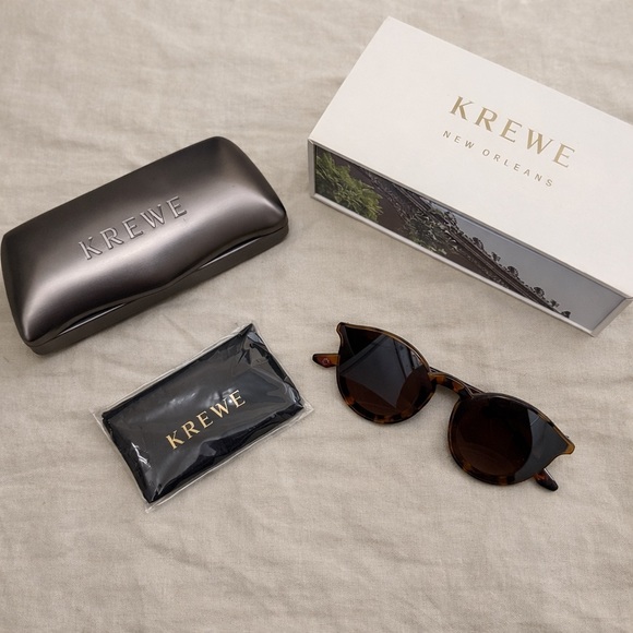 KREWE Collins Nylon in Havana Mirrored - Picture 3 of 10